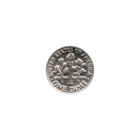 Preview 1 dime, 1985 reverse