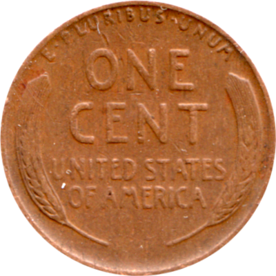 1 cent, 1930 Reverse