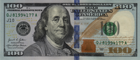 Preview 100 Dollars, 2021 reverse