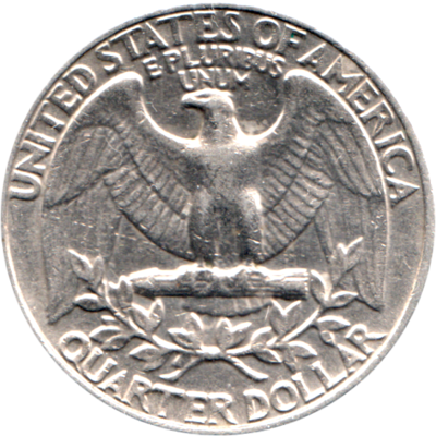¼ Dollar, 1985 Reverse