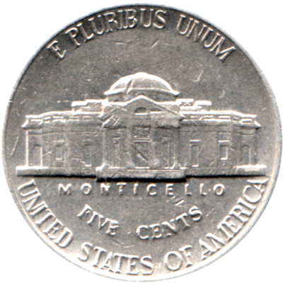 5 cents, 1993 Reverse