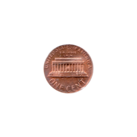 Preview 1 cent, 1985 reverse