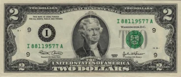 Preview 2 Dollars, 2003 reverse