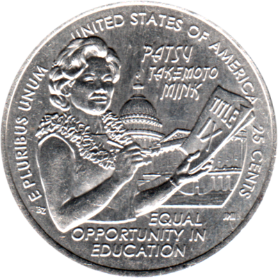 ¼ Dollar, 2024 Obverse