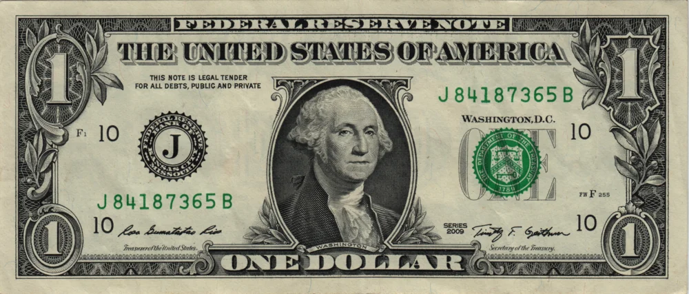 1 Dollar, 2009 Reverse