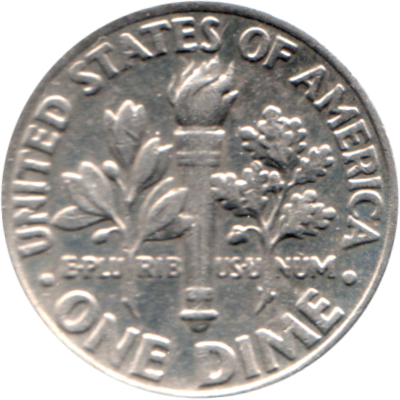 1 dime, 1995 Reverse