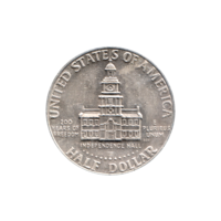 Preview ½ Dollar, 1976 reverse