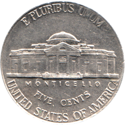 5 cents, 1998 Reverse
