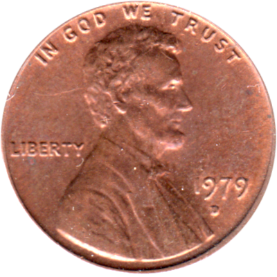 1 cent, 1979 Obverse