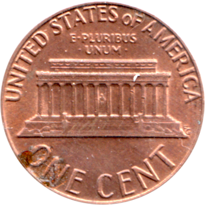 1 cent, 1979 Reverse