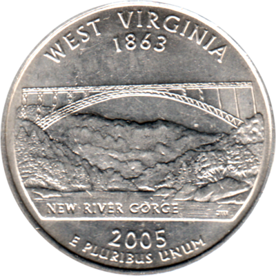 ¼ Dollar, 2005 Obverse