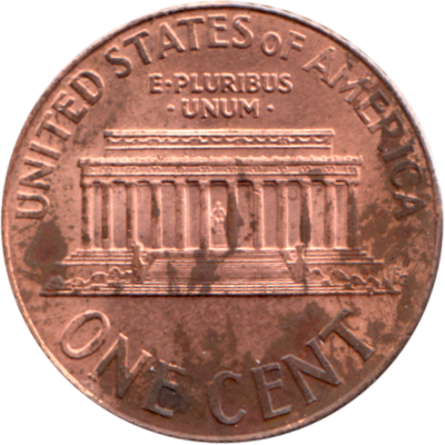 1 cent, 2004 Reverse