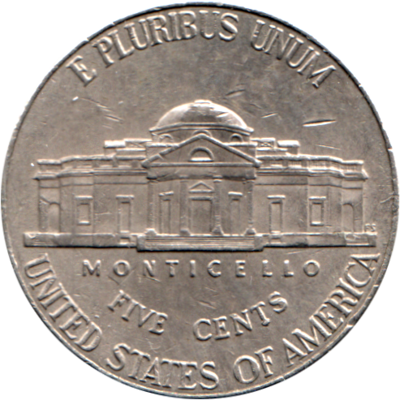 5 cents, 2010 Reverse