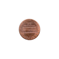Preview 1 cent, 2001 reverse