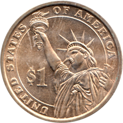 1 Dollar, 2007 Reverse