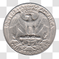 Preview ¼ Dollar, 1967 reverse
