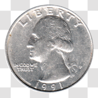 Preview ¼ Dollar, 1991 obverse