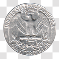 Preview ¼ Dollar, 1991 reverse