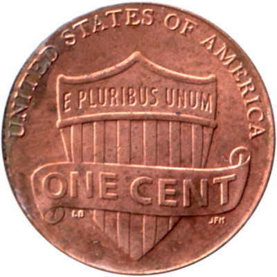 1 cent, 2011 Reverse