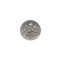 Preview 1 dime, 1989 reverse