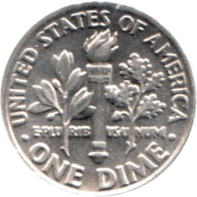 1 dime, 1999 Reverse