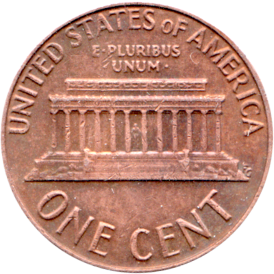 1 cent, 1976 Reverse