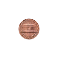 Preview 1 cent, 1976 reverse