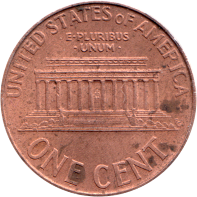1 cent, 2000 Reverse