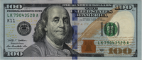 Preview 100 Dollars, 2009A reverse
