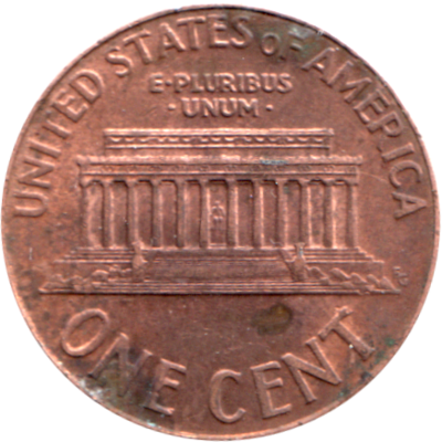 1 cent, 2007 Reverse