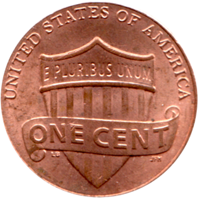 1 cent, 2015 Reverse