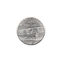 Preview ¼ Dollar, 2001 obverse