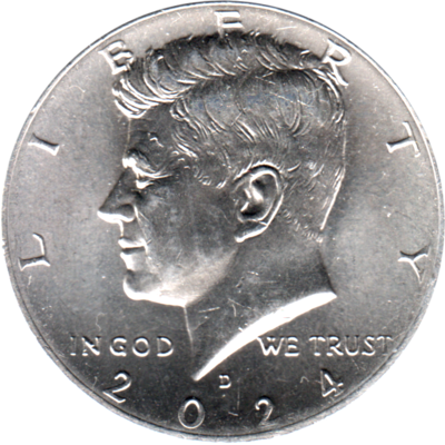 ½ Dollar, 2024 Obverse