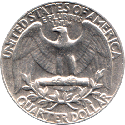¼ Dollar, 1971 Reverse