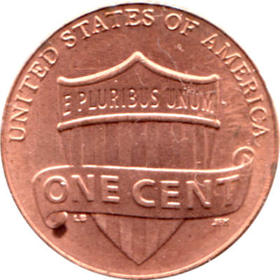 1 cent, 2013 Reverse