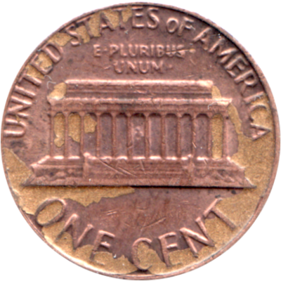 1 cent, 1982 Reverse