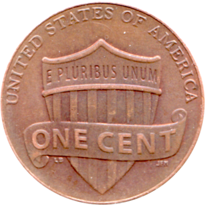 1 cent, 2011 Reverse