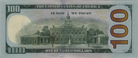 Preview 100 Dollars, 2013 obverse