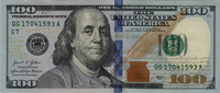 Preview 100 Dollars, 2021 reverse