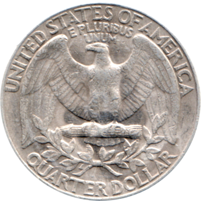 ¼ Dollar, 1991 Reverse