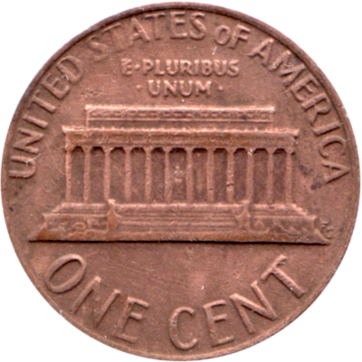 1 cent, 1981 Reverse