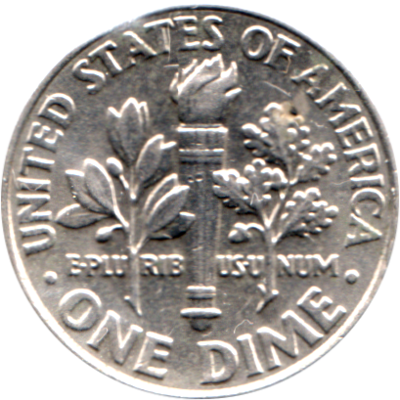 1 dime, 2007 Reverse