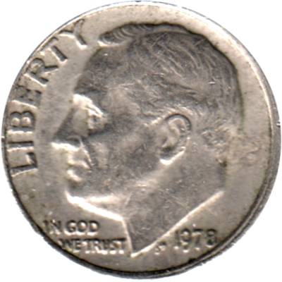 1 dime, 1978 Obverse