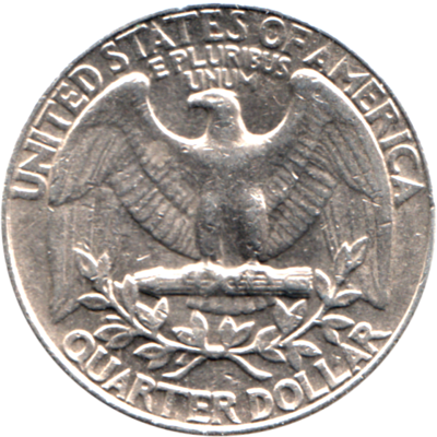 ¼ Dollar, 1988 Reverse