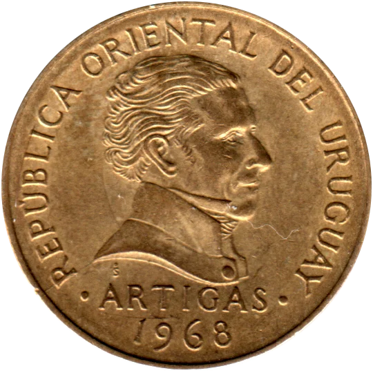 10 Pesos, 1968 Obverse