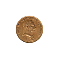 Preview 10 centésimos, 1960 obverse