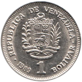 Preview 1 Bolívar, 1989 reverse