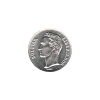 Preview 1 Bolívar, 1967 obverse