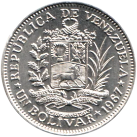 Preview 1 Bolívar, 1967 reverse