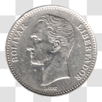 Preview 2 Bolívares, 1988 obverse